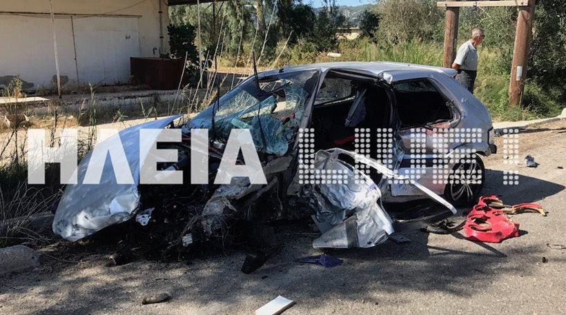 Φορούσε γύψο στο πόδι και κόλλησε το γκάζι – Σοκαριστικό τροχαίο με δύο νεκρούς στον Πύργο